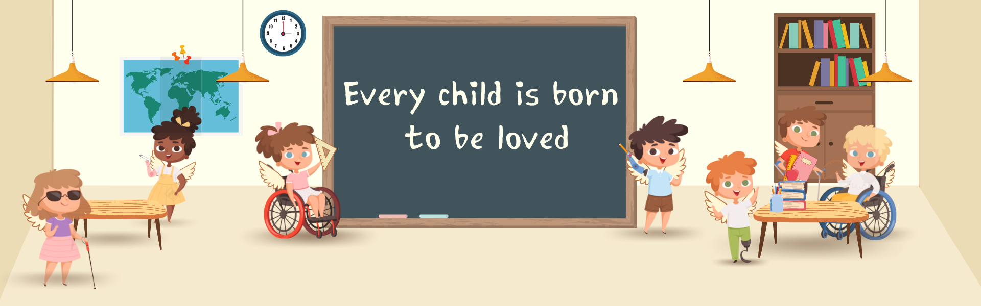 Every child is born to be loved